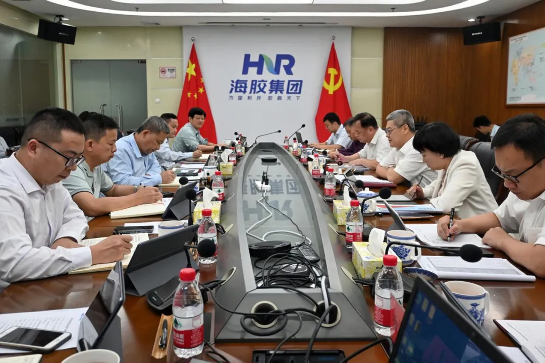艾軼倫為海南橡膠理思路、定任務(wù)